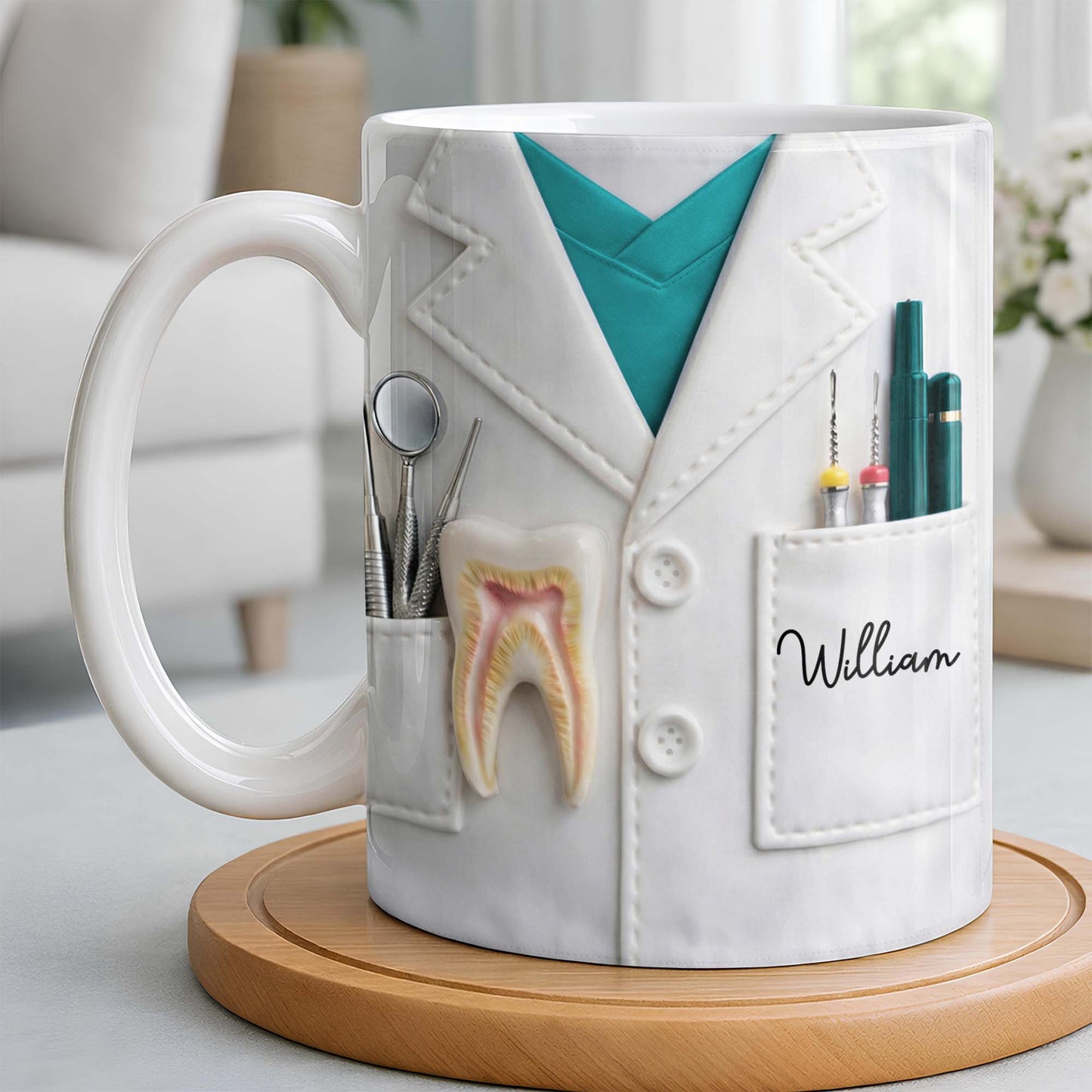 Celebrate Your Favorite Dentist With A Custom Lab Coat Design