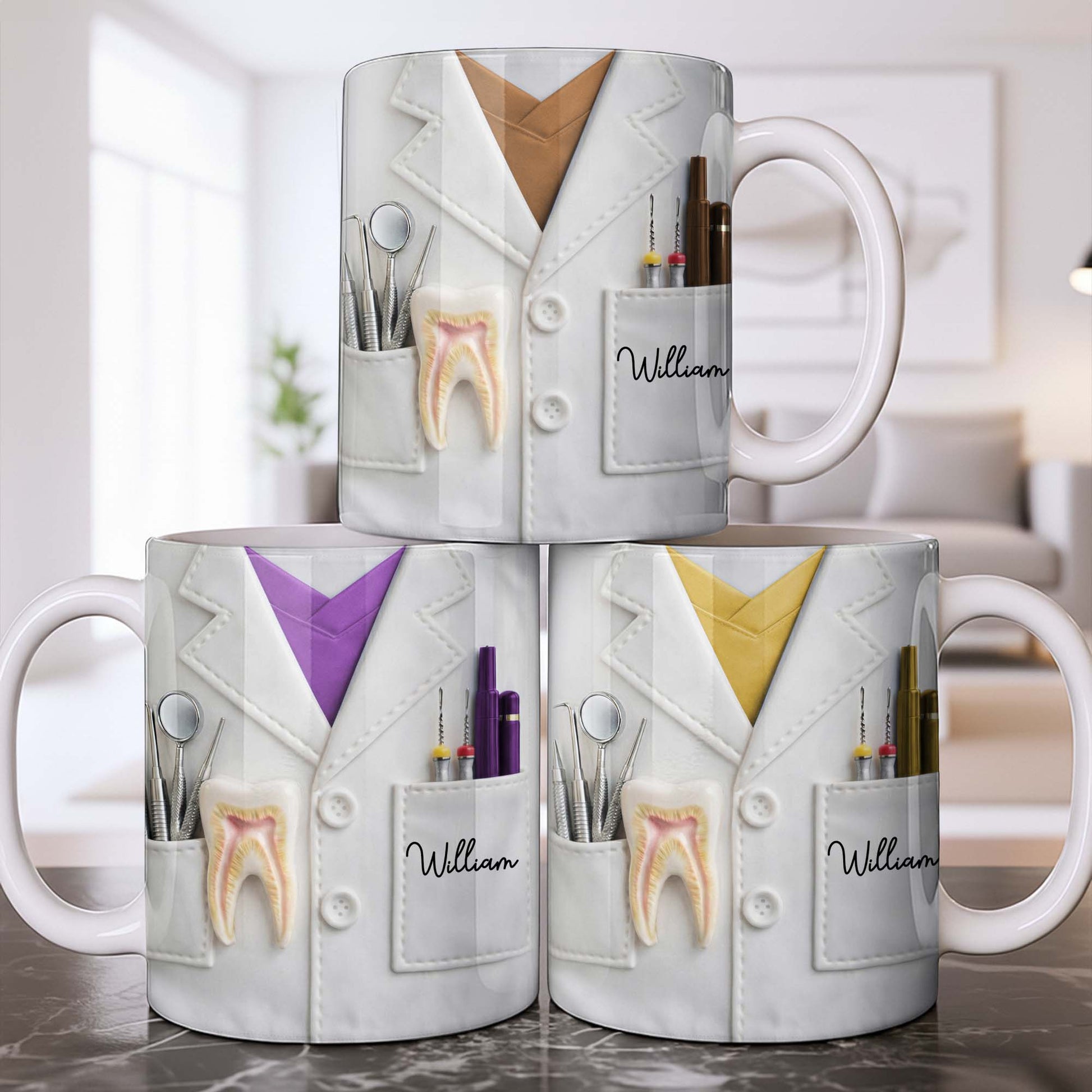 Celebrate Your Favorite Dentist With A Custom Lab Coat Design
