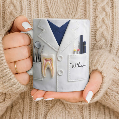 Celebrate Your Favorite Dentist With A Custom Lab Coat Design