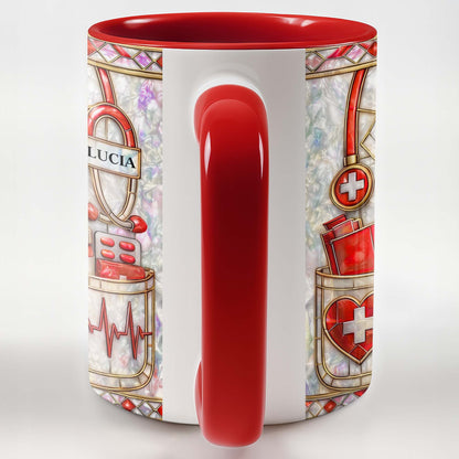 Celebrate Our Healthcare Heroes Stethoscope and Medical Scrubs Design