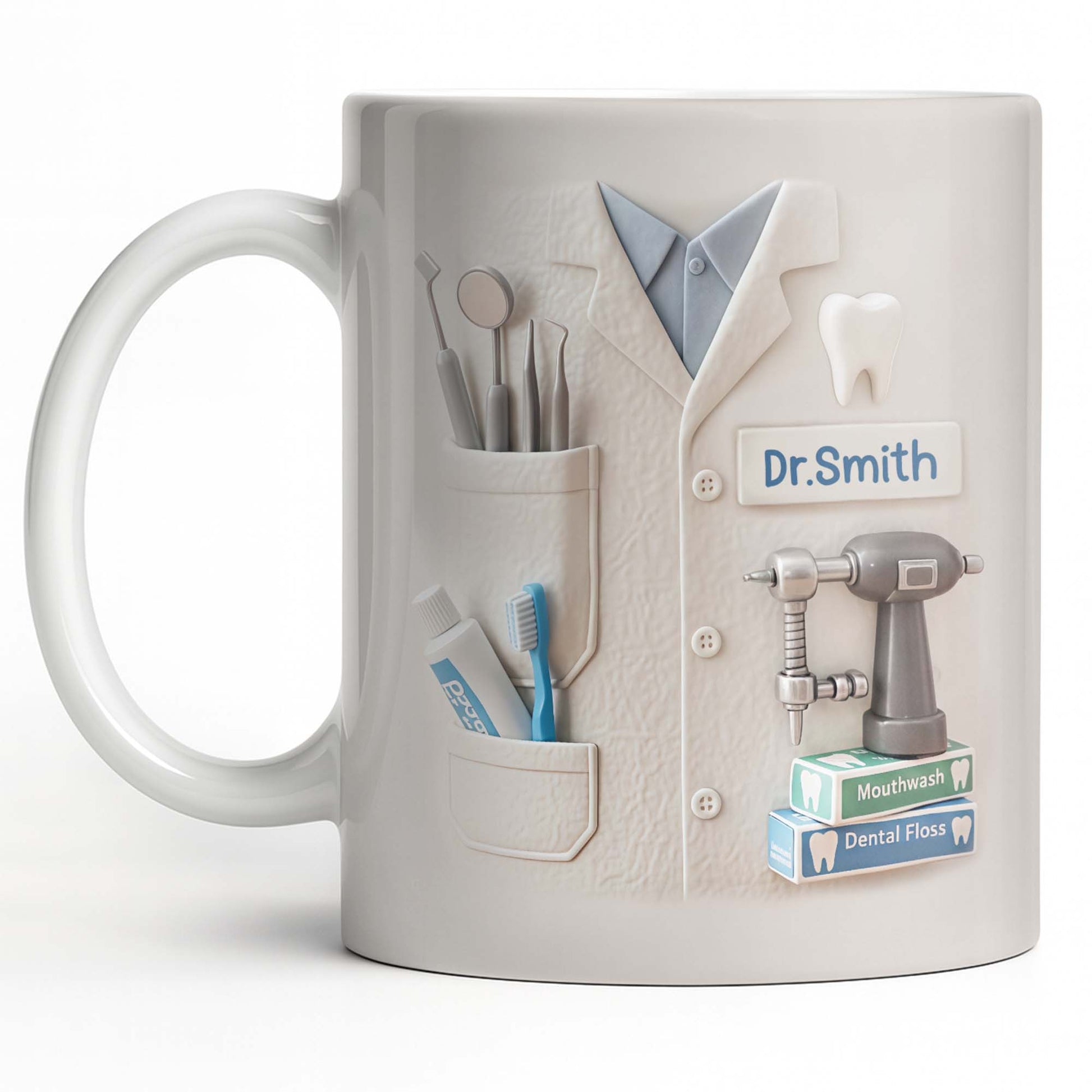 Celebrate A Beautiful Smile Every Day With Our Custom Dentist Mug