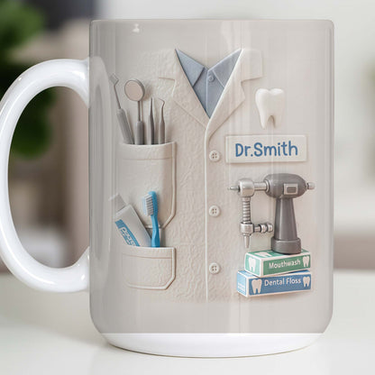 Celebrate A Beautiful Smile Every Day With Our Custom Dentist Mug
