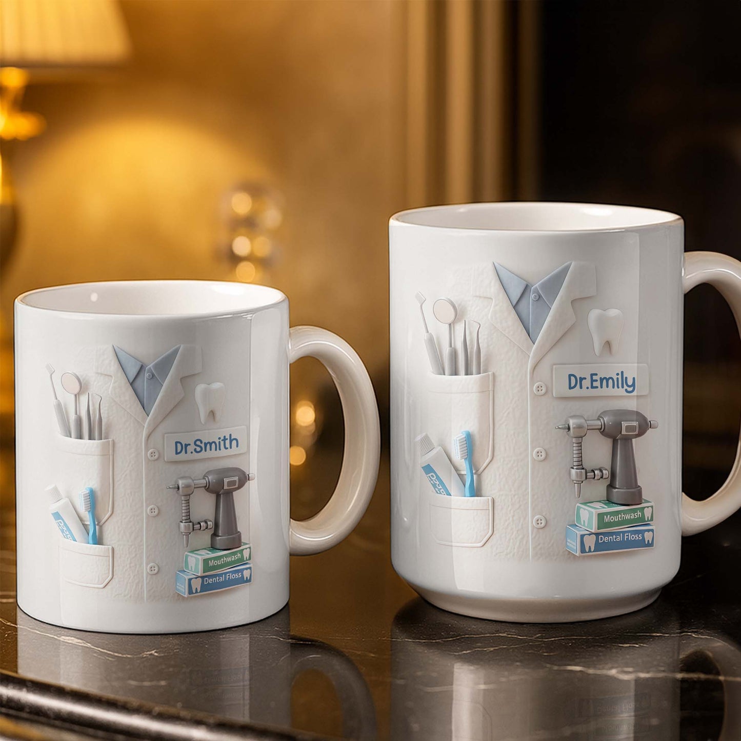Celebrate A Beautiful Smile Every Day With Our Custom Dentist Mug