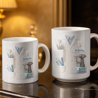 Celebrate A Beautiful Smile Every Day With Our Custom Dentist Mug