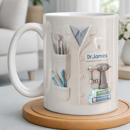 Celebrate A Beautiful Smile Every Day With Our Custom Dentist Mug