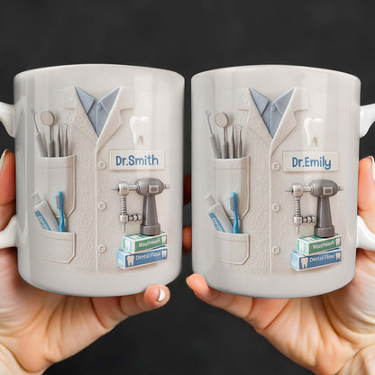 Celebrate A Beautiful Smile Every Day With Our Custom Dentist Mug