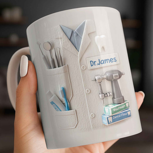 Celebrate A Beautiful Smile Every Day With Our Custom Dentist Mug