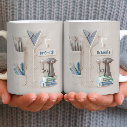 Celebrate A Beautiful Smile Every Day With Our Custom Dentist Mug