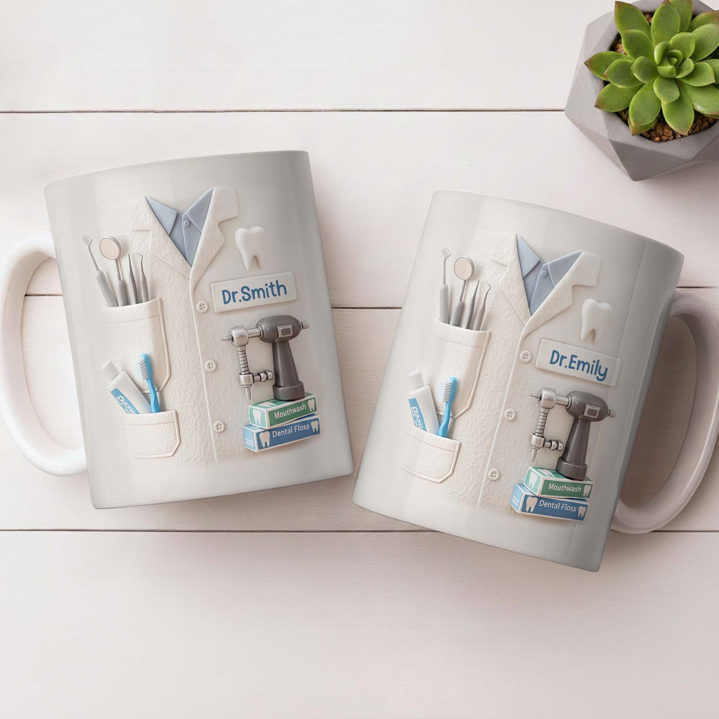 Celebrate A Beautiful Smile Every Day With Our Custom Dentist Mug