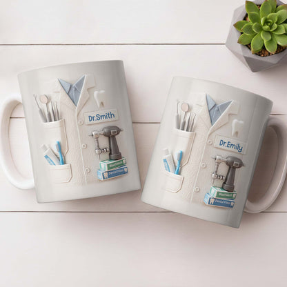 Celebrate A Beautiful Smile Every Day With Our Custom Dentist Mug