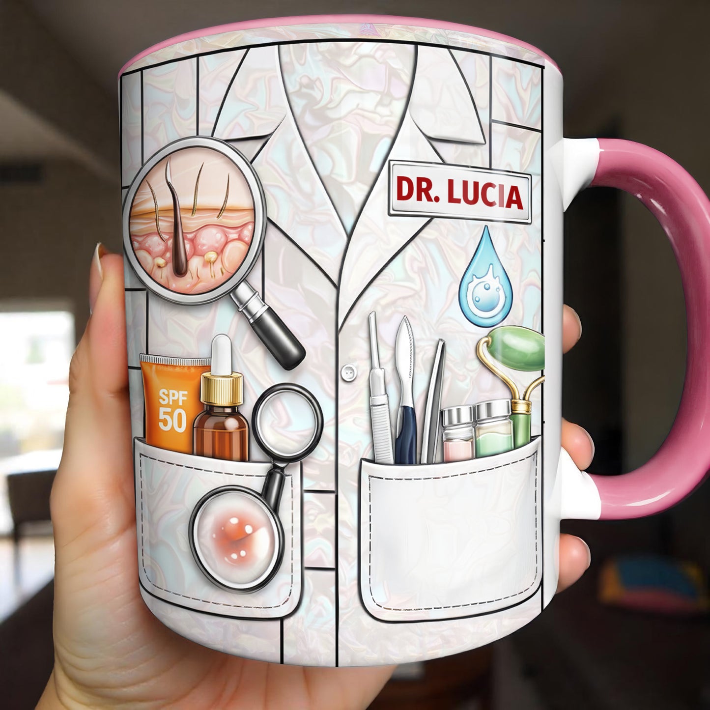 Perfect Mug For Medical Professionals Featuring Medical Supplies
