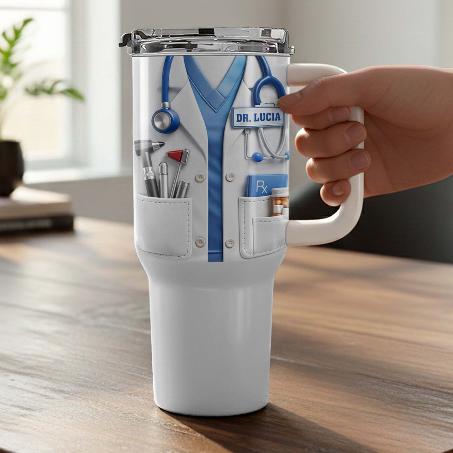 Customize Your Own Message On This Tumbler