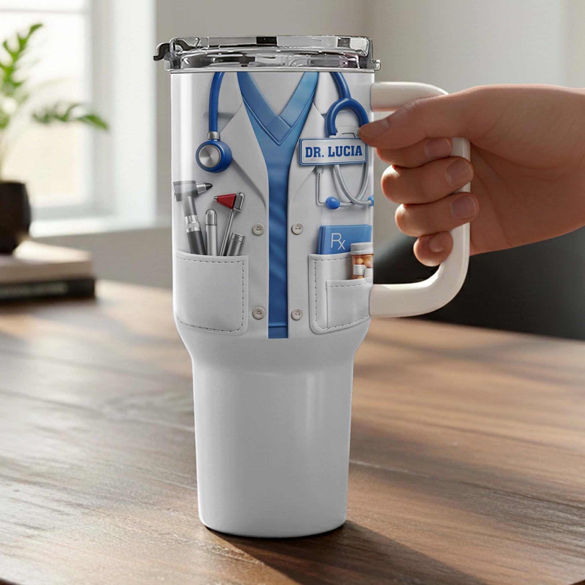 Customize Your Own Message On This Tumbler