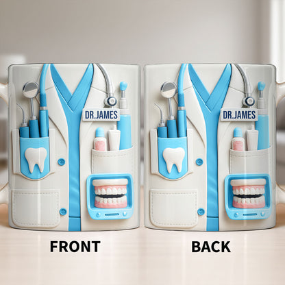 Customize With Name and Title, Dental Tools Design