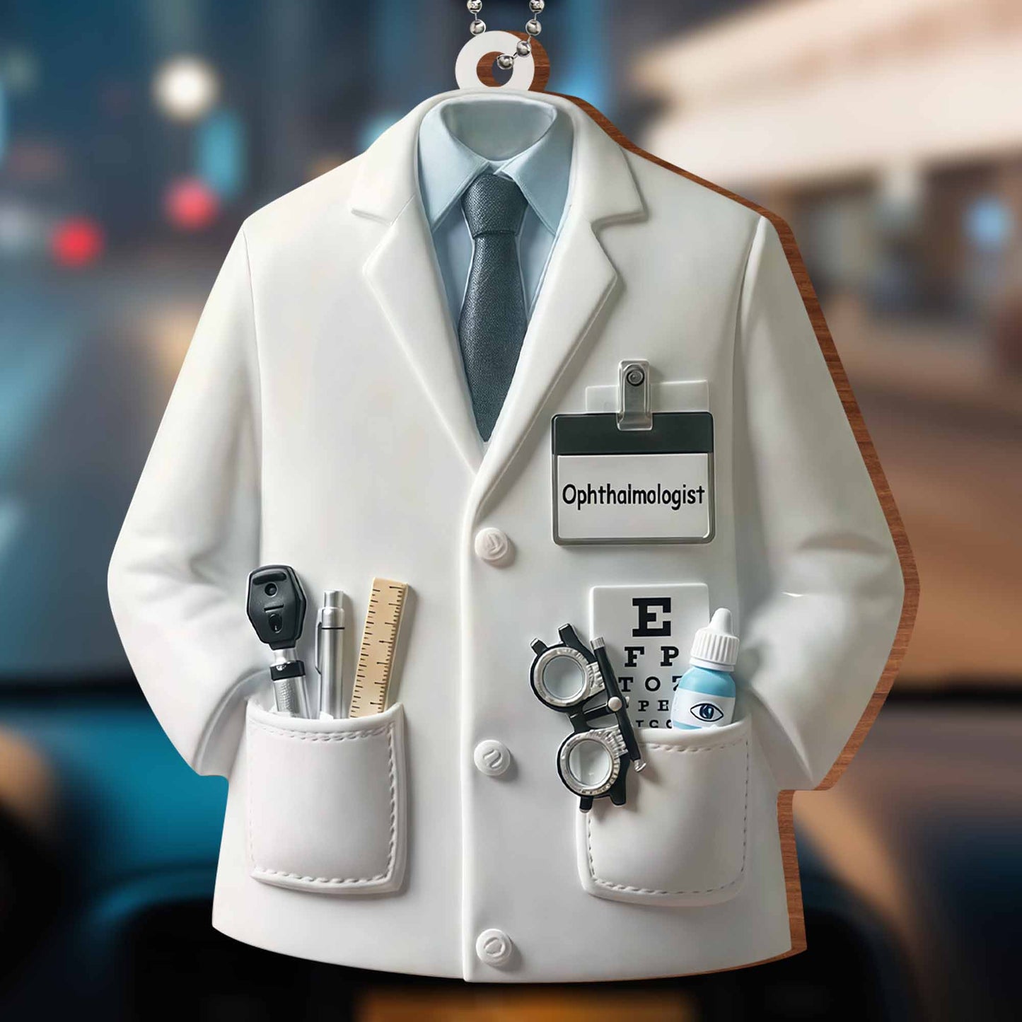 Celebrate Your Favorite Ophthalmologist, Doctor's Coat Design