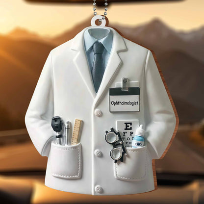 Celebrate Your Favorite Ophthalmologist, Doctor's Coat Design