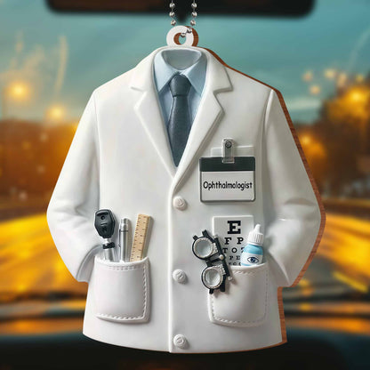 Celebrate Your Favorite Ophthalmologist, Doctor's Coat Design