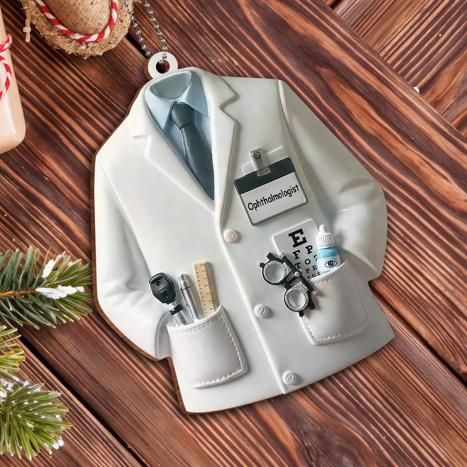 Celebrate Your Favorite Ophthalmologist, Doctor's Coat Design