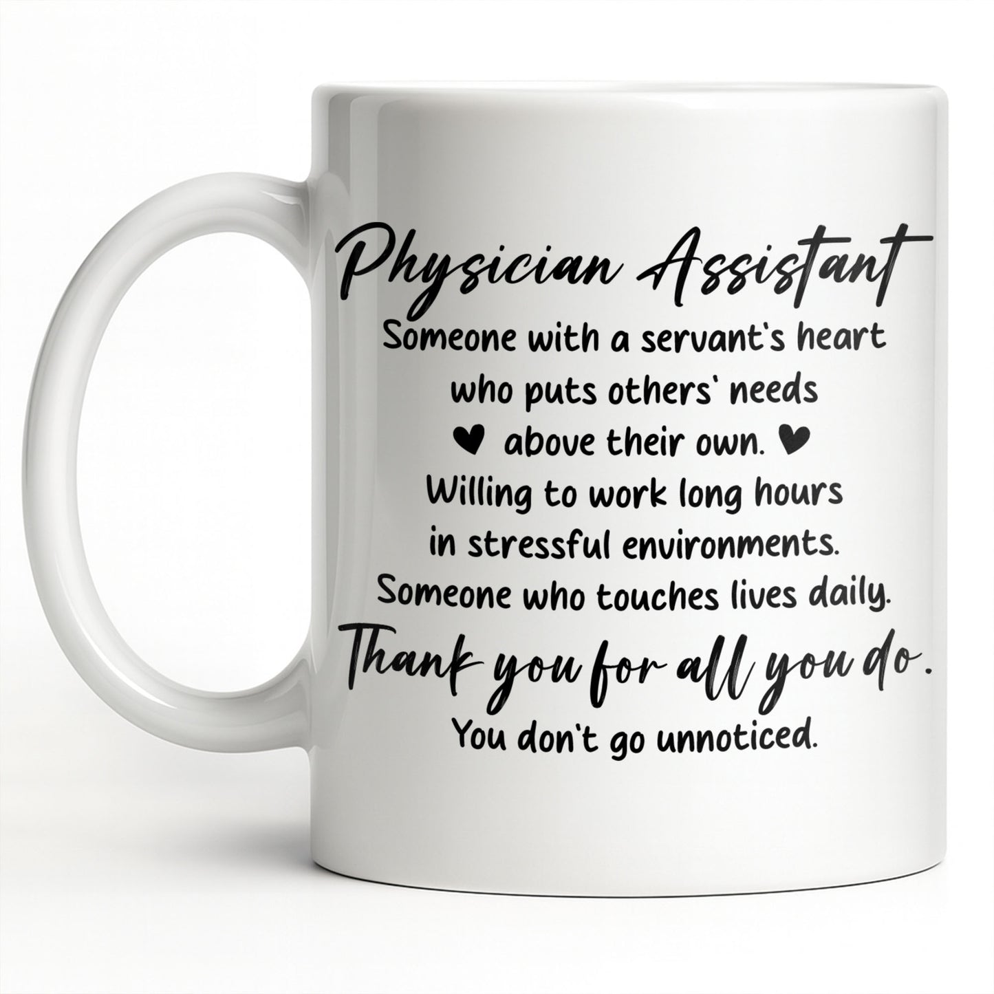Physician Assistant Thank You For All You Do