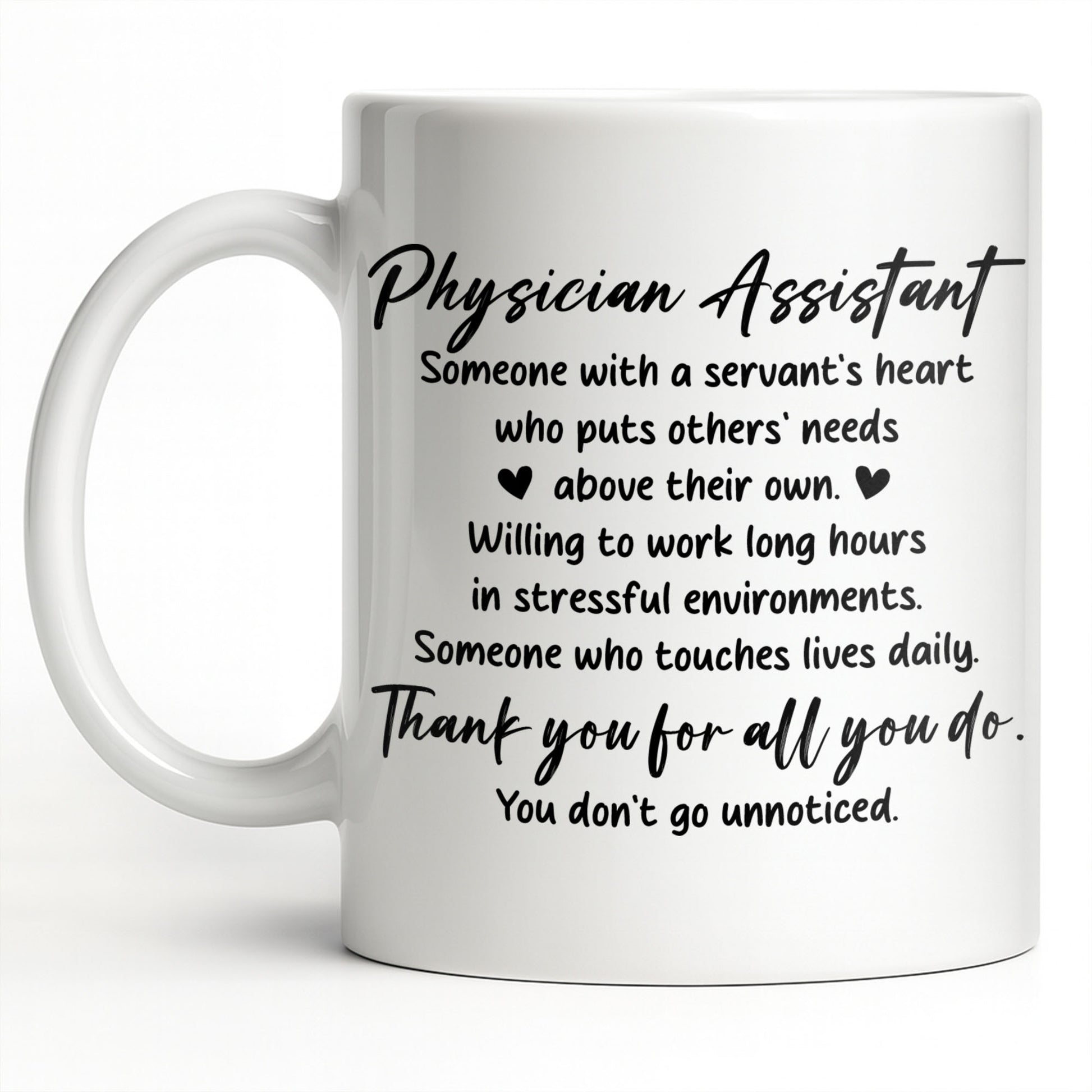 Physician Assistant Thank You For All You Do
