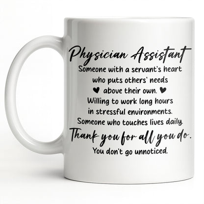 Physician Assistant Thank You For All You Do