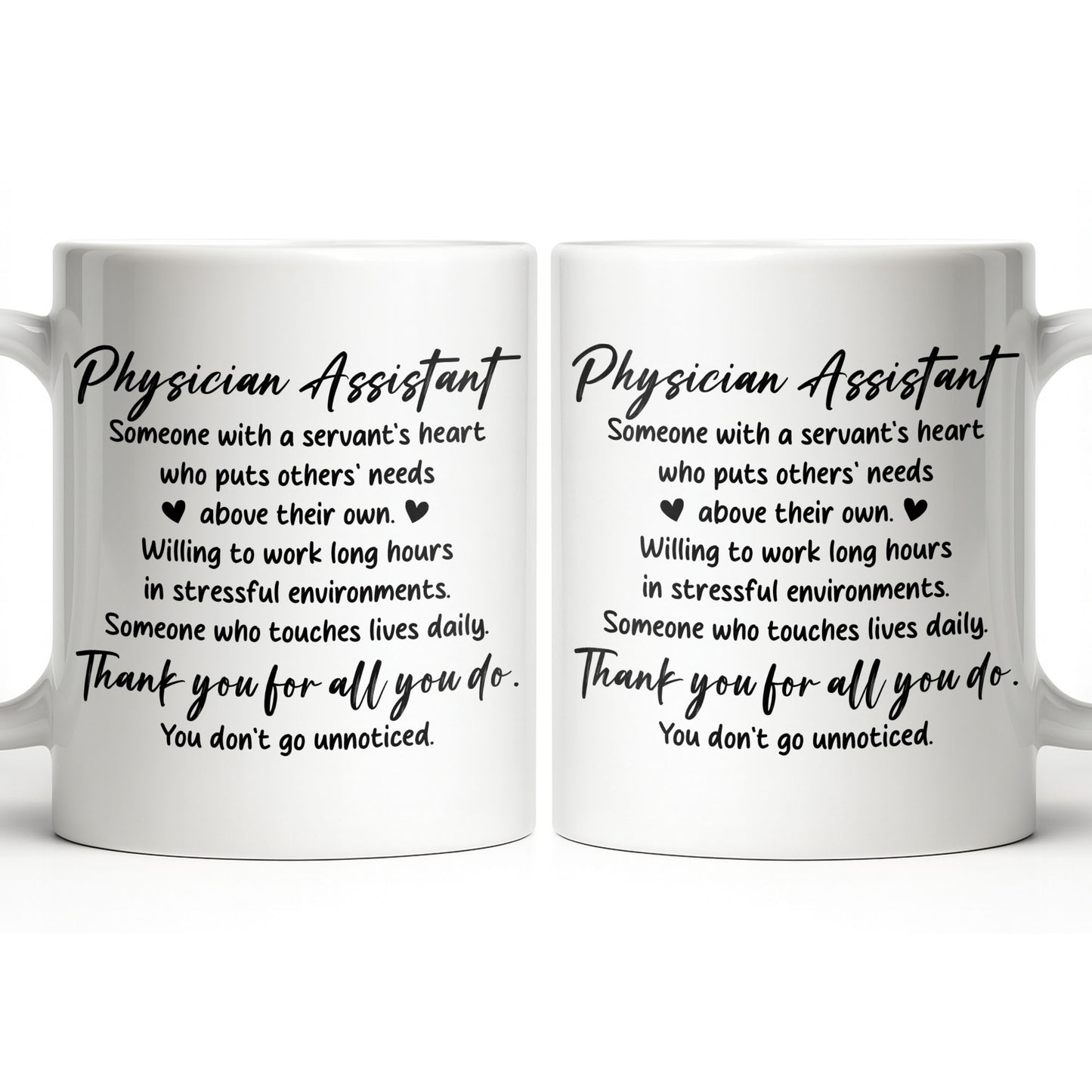 Physician Assistant Thank You For All You Do