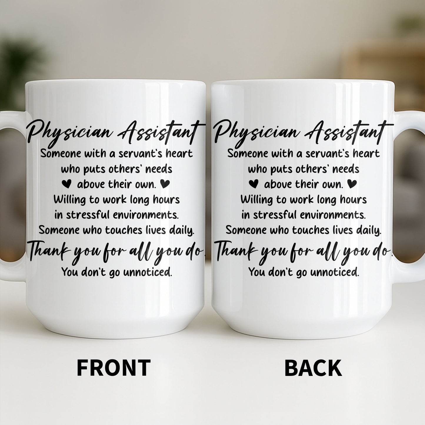 Physician Assistant Thank You For All You Do