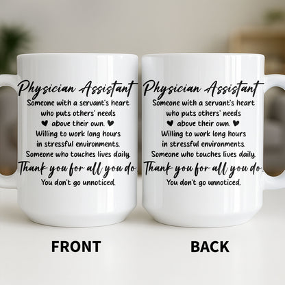 Physician Assistant Thank You For All You Do