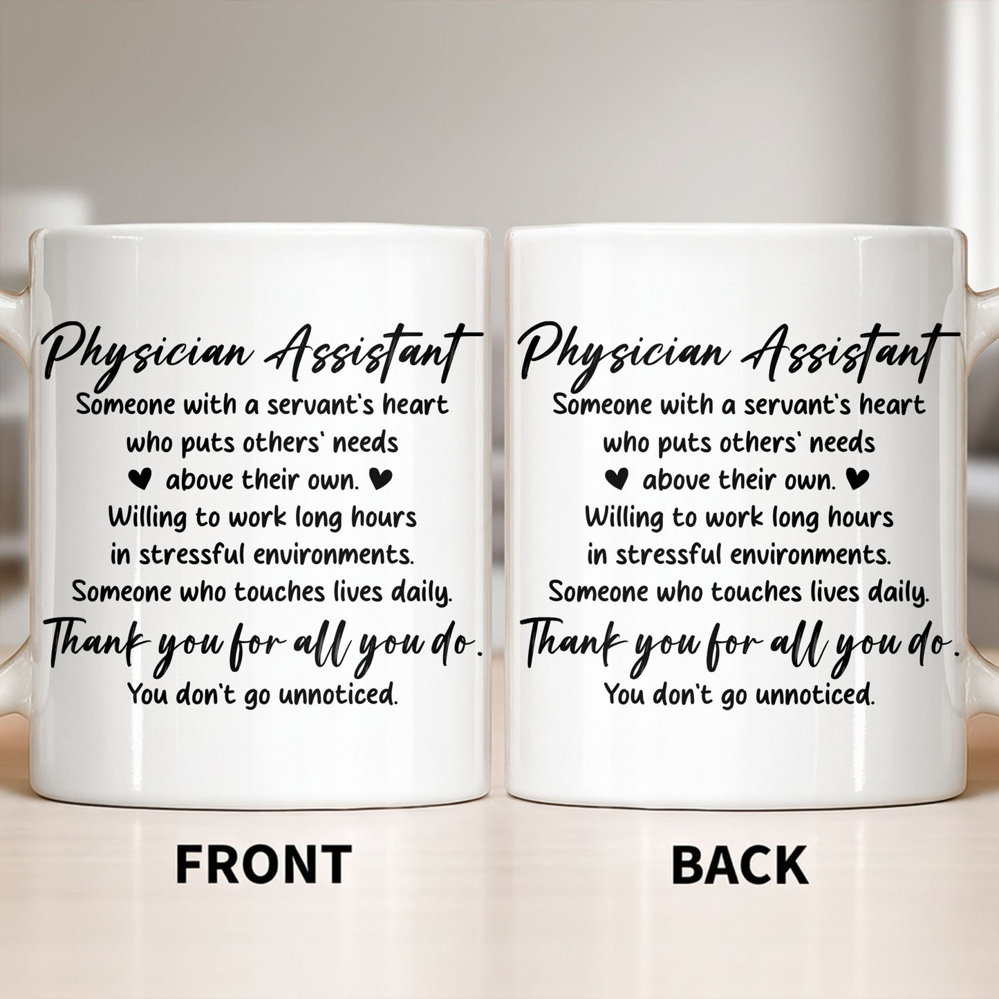 Physician Assistant Thank You For All You Do