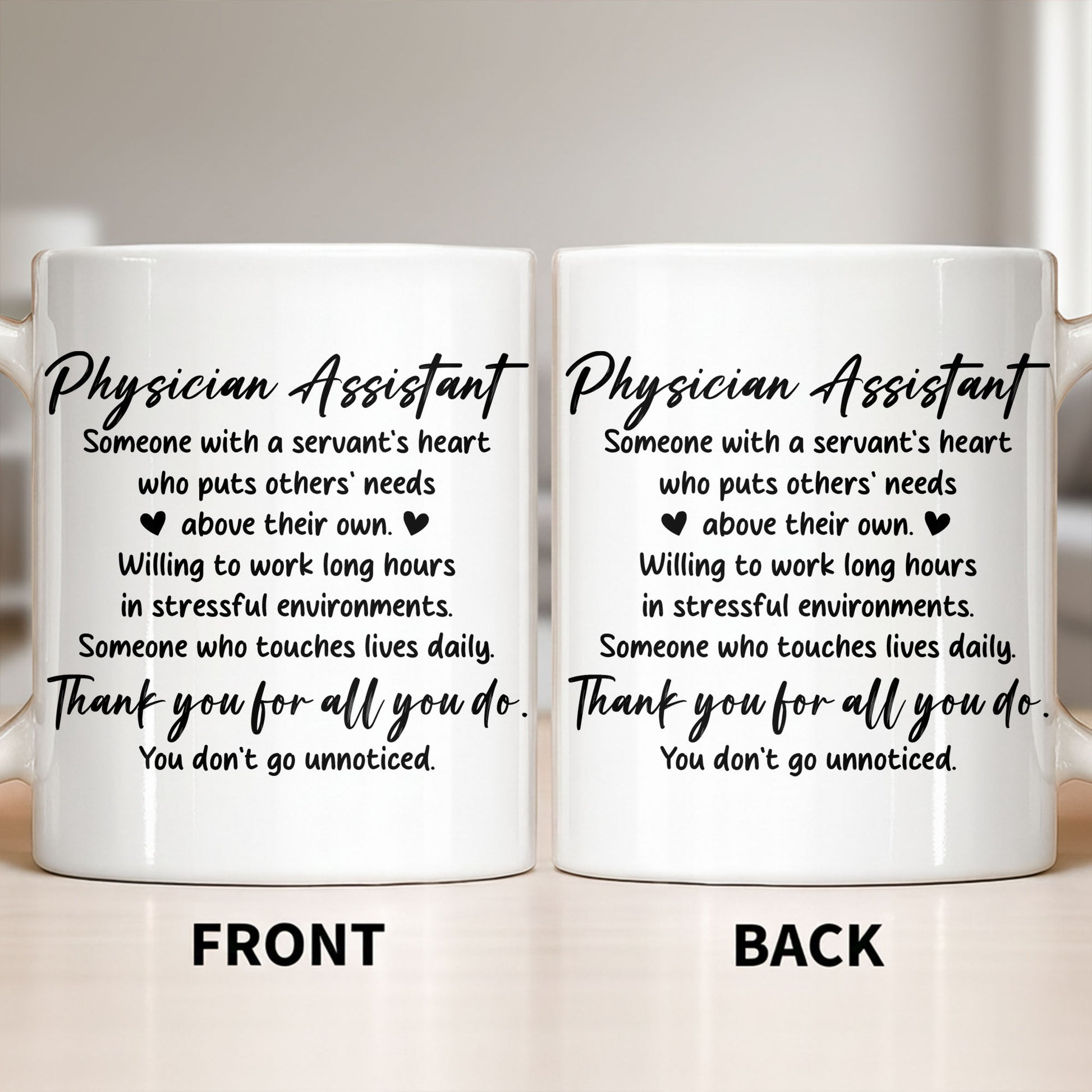 Physician Assistant Thank You For All You Do