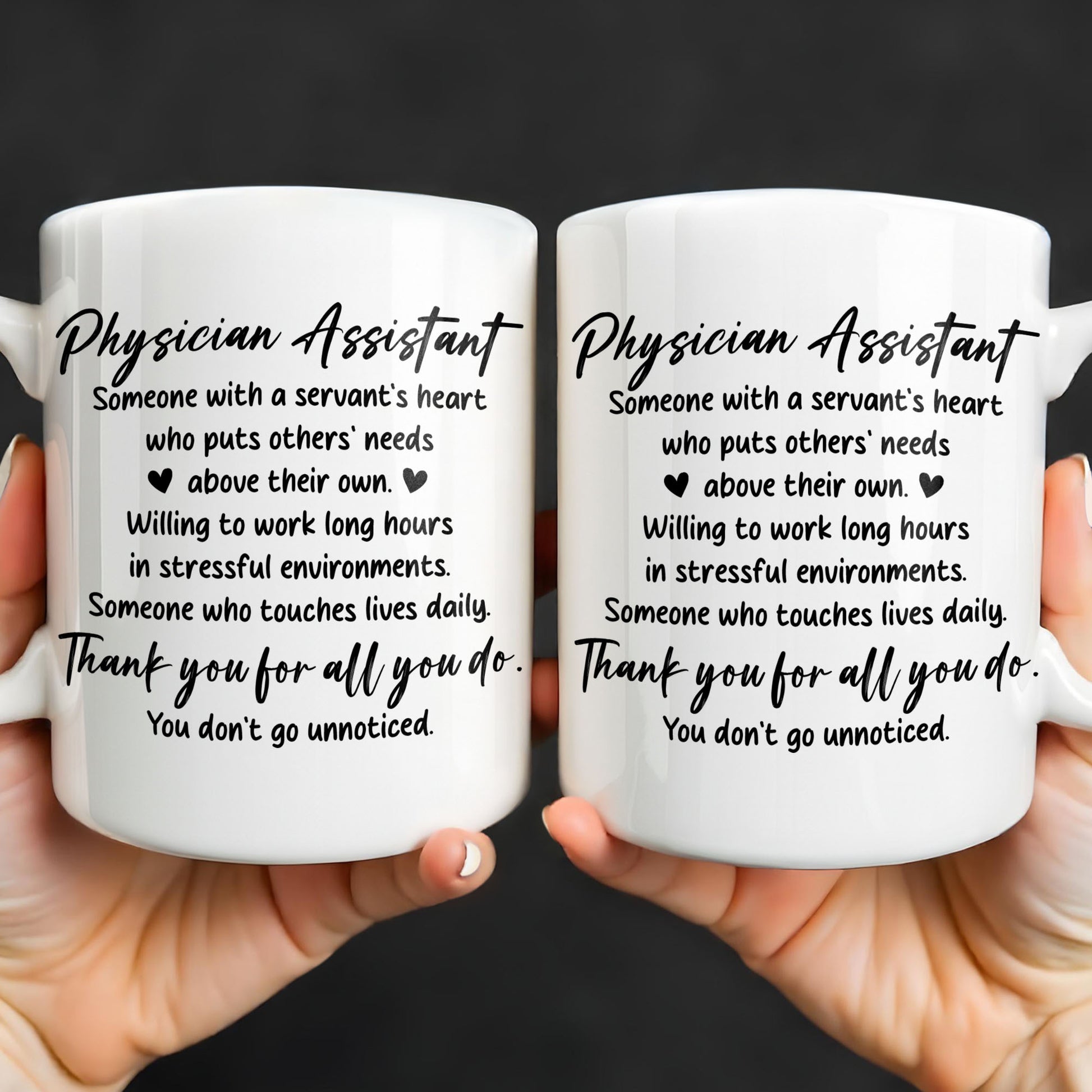 Physician Assistant Thank You For All You Do