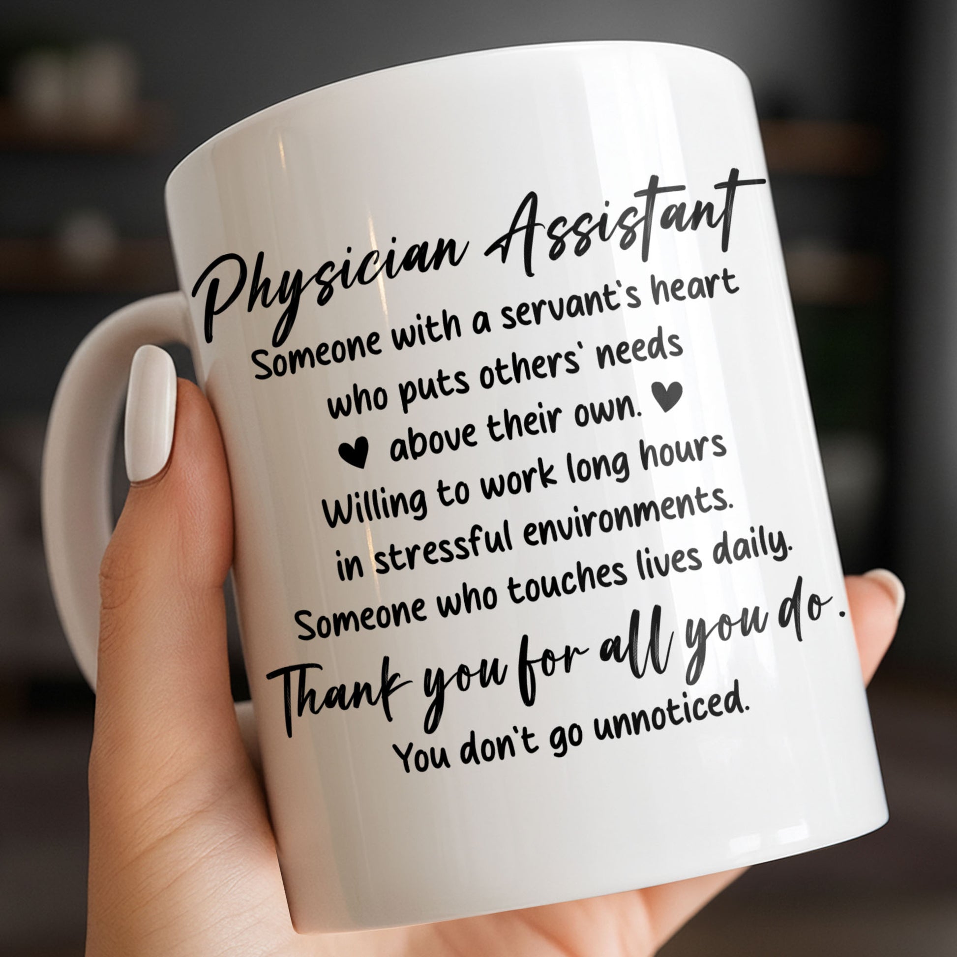 Physician Assistant Thank You For All You Do