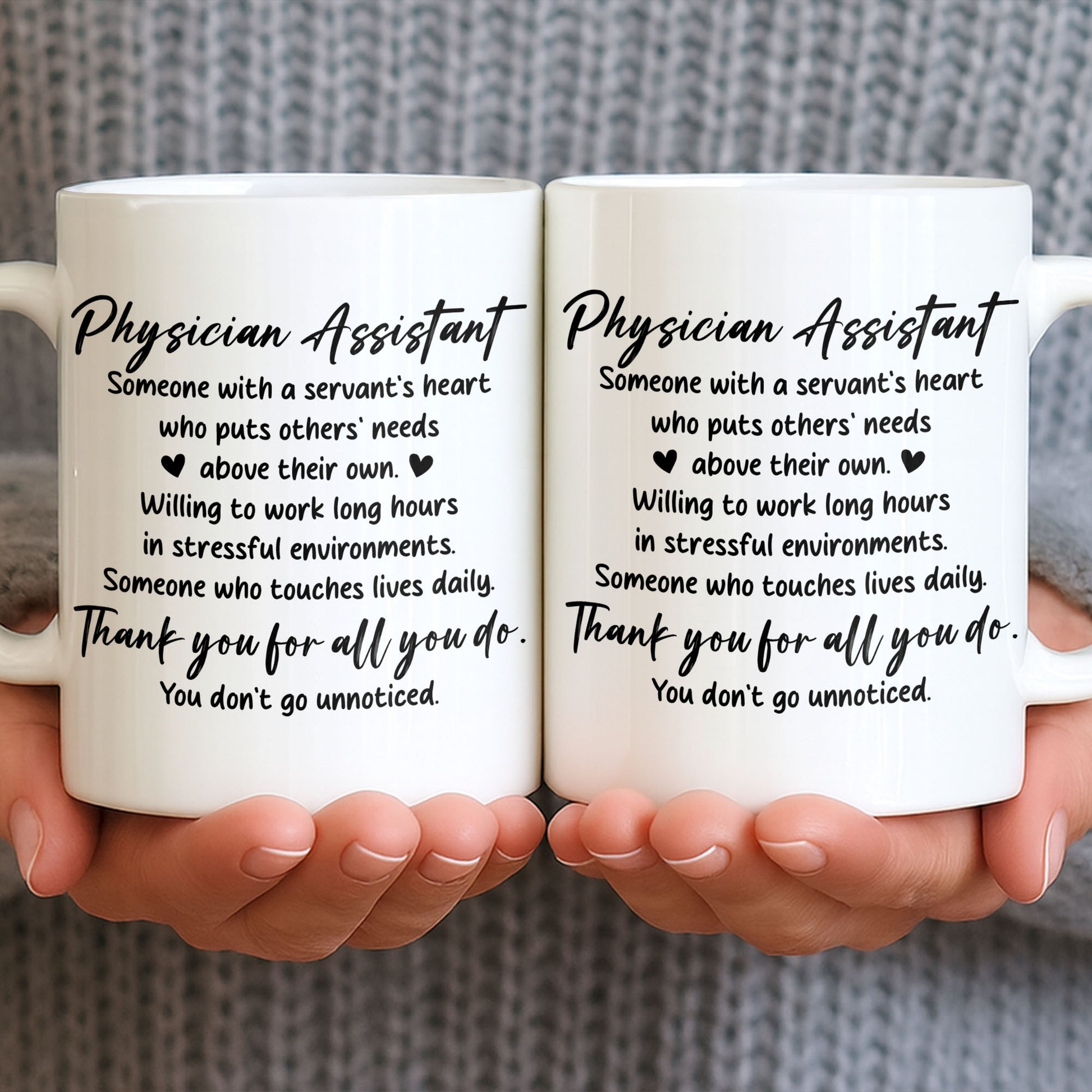 Physician Assistant Thank You For All You Do