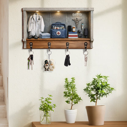 Saving Lives And Providing Care With Medical Coat And Caduceus