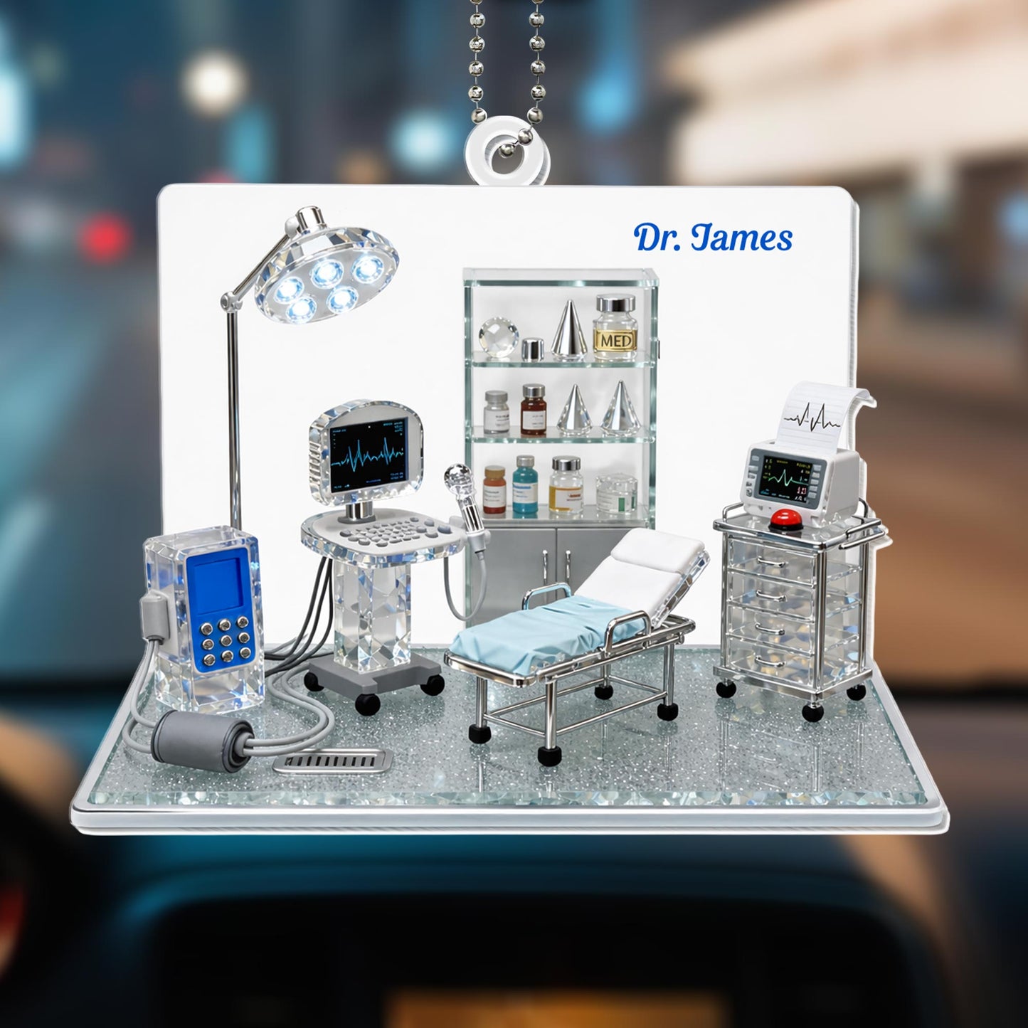 Dr. James Medical Equipment Ornament
