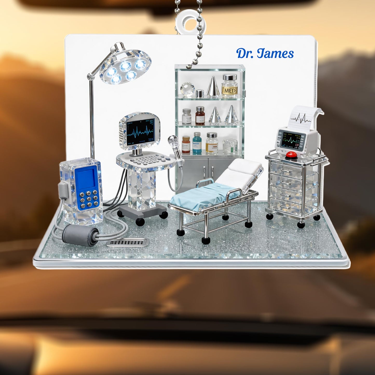 Dr. James Medical Equipment Ornament