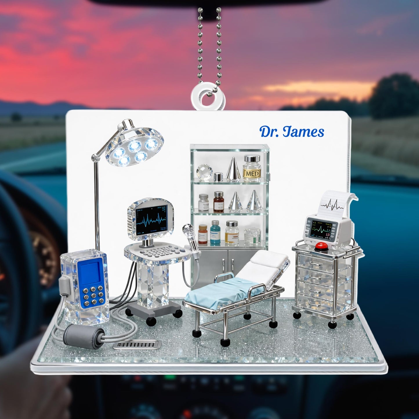 Dr. James Medical Equipment Ornament