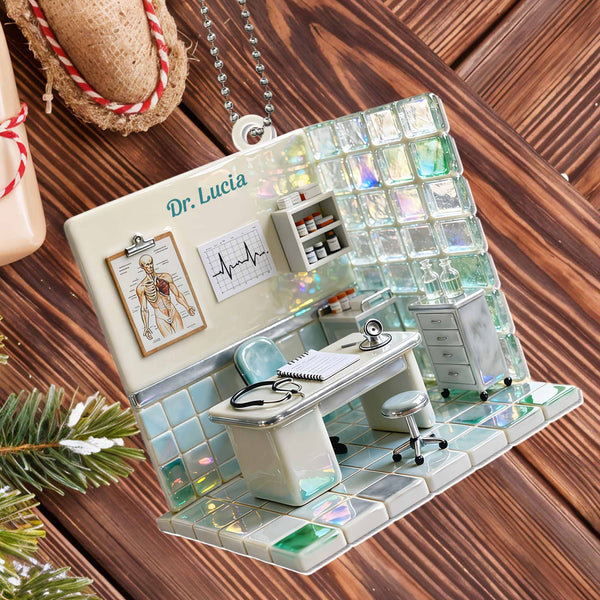 Dr. Lucia, Doctor's Office Ornament