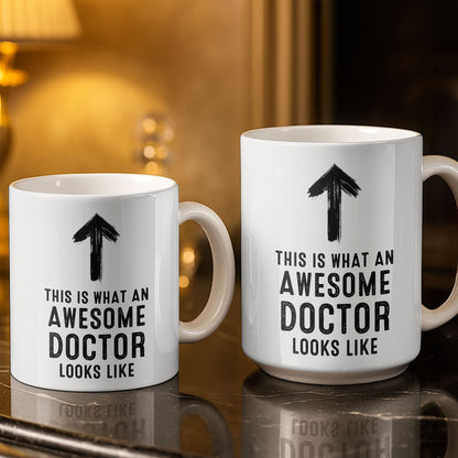 This Is What An Awesome Doctor Looks Like Stethoscope Mug