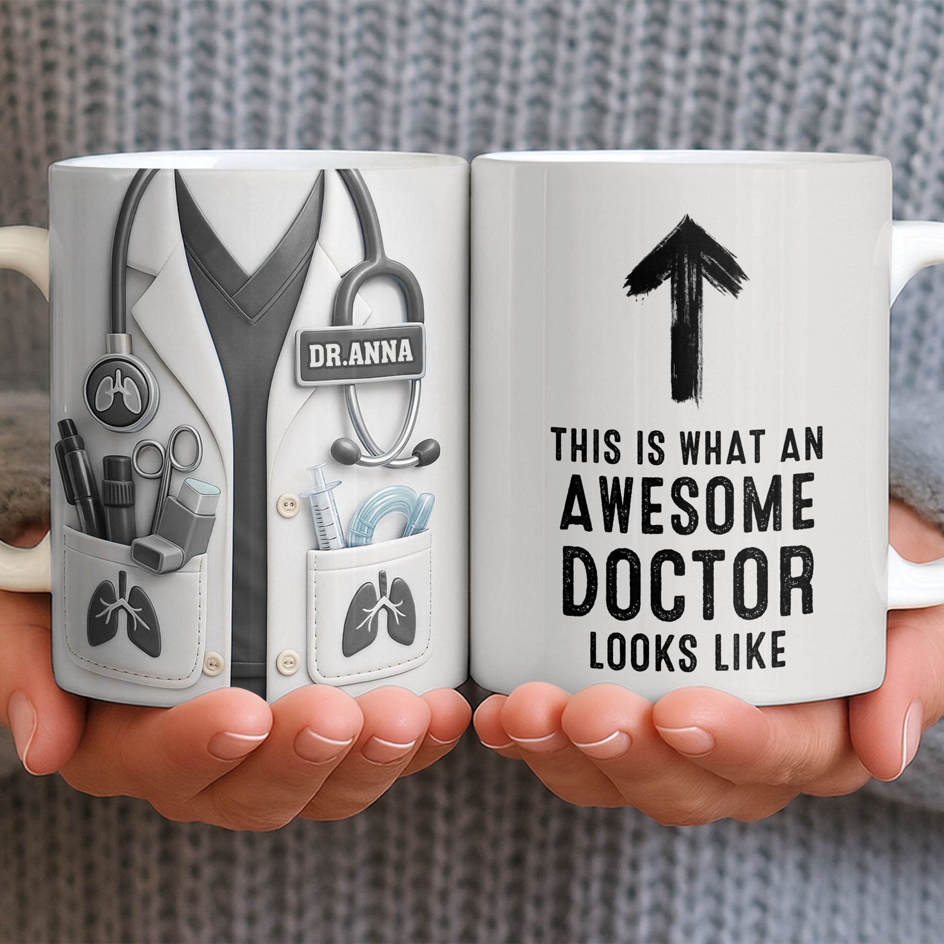 This Is What An Awesome Doctor Looks Like Stethoscope Mug