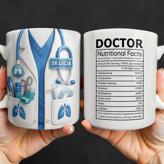 Doctor Nutritional Facts Dedicated Healthcare Hero