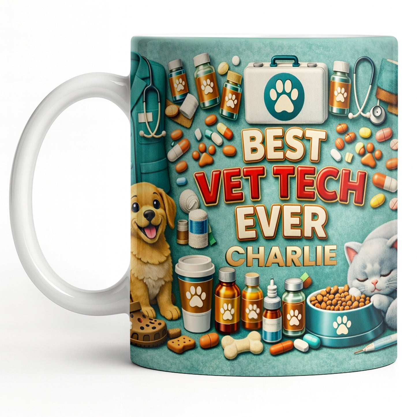 Best Vet Tech Ever, Dog Cat Love