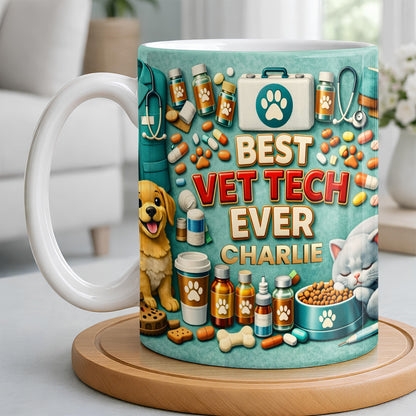 Best Vet Tech Ever, Dog Cat Love