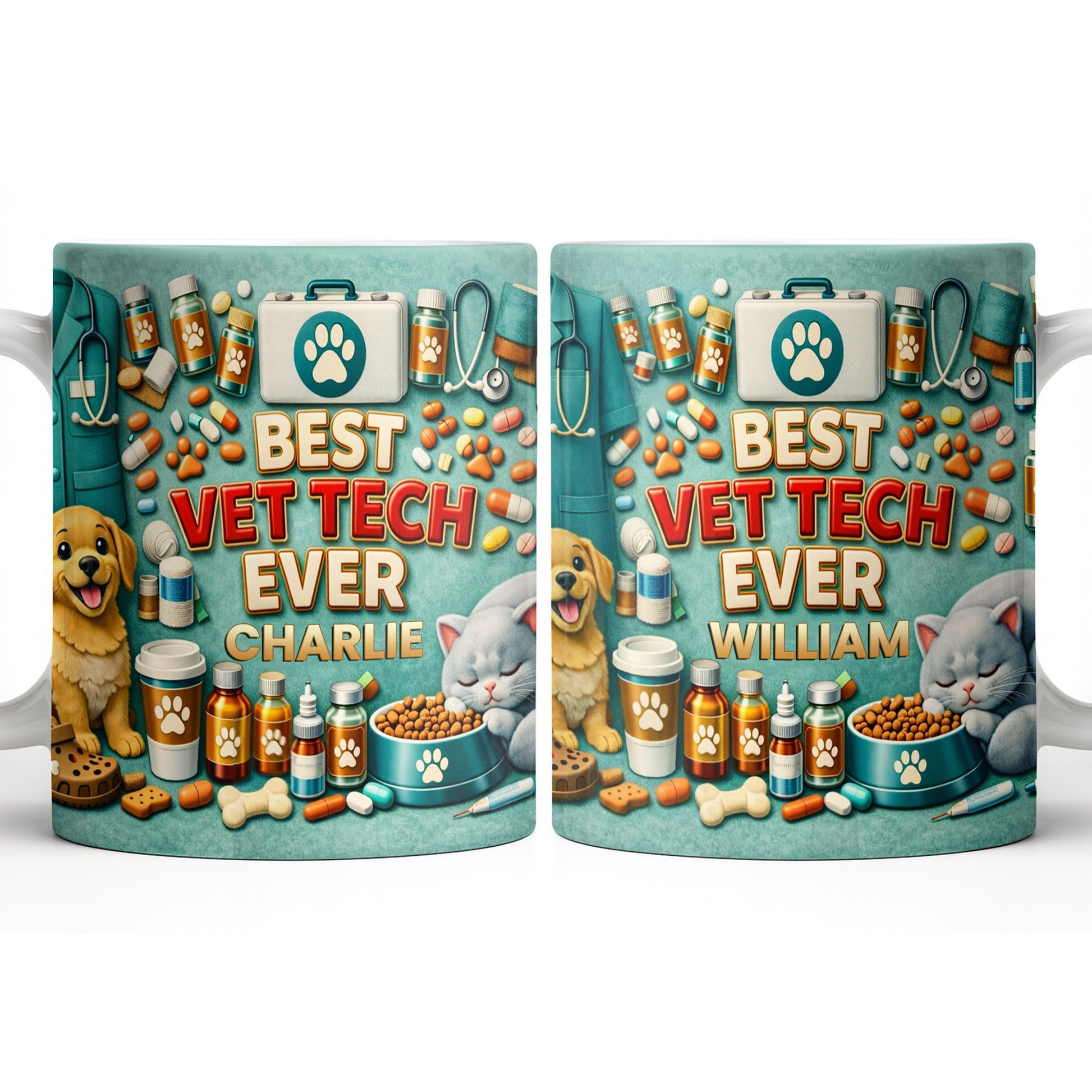 Best Vet Tech Ever, Dog Cat Love