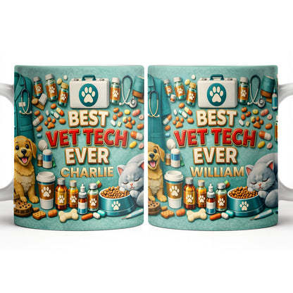 Best Vet Tech Ever, Dog Cat Love