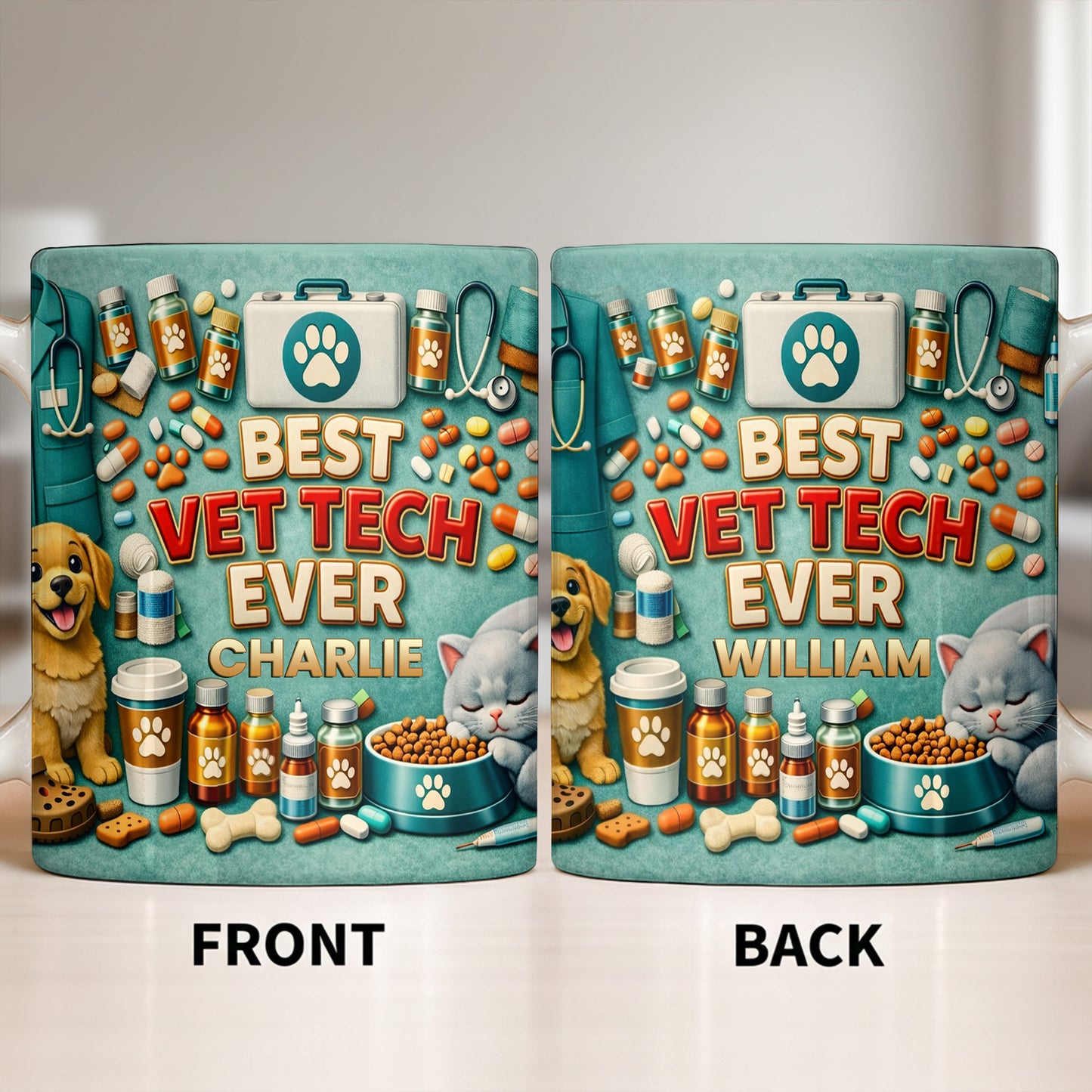 Best Vet Tech Ever, Dog Cat Love