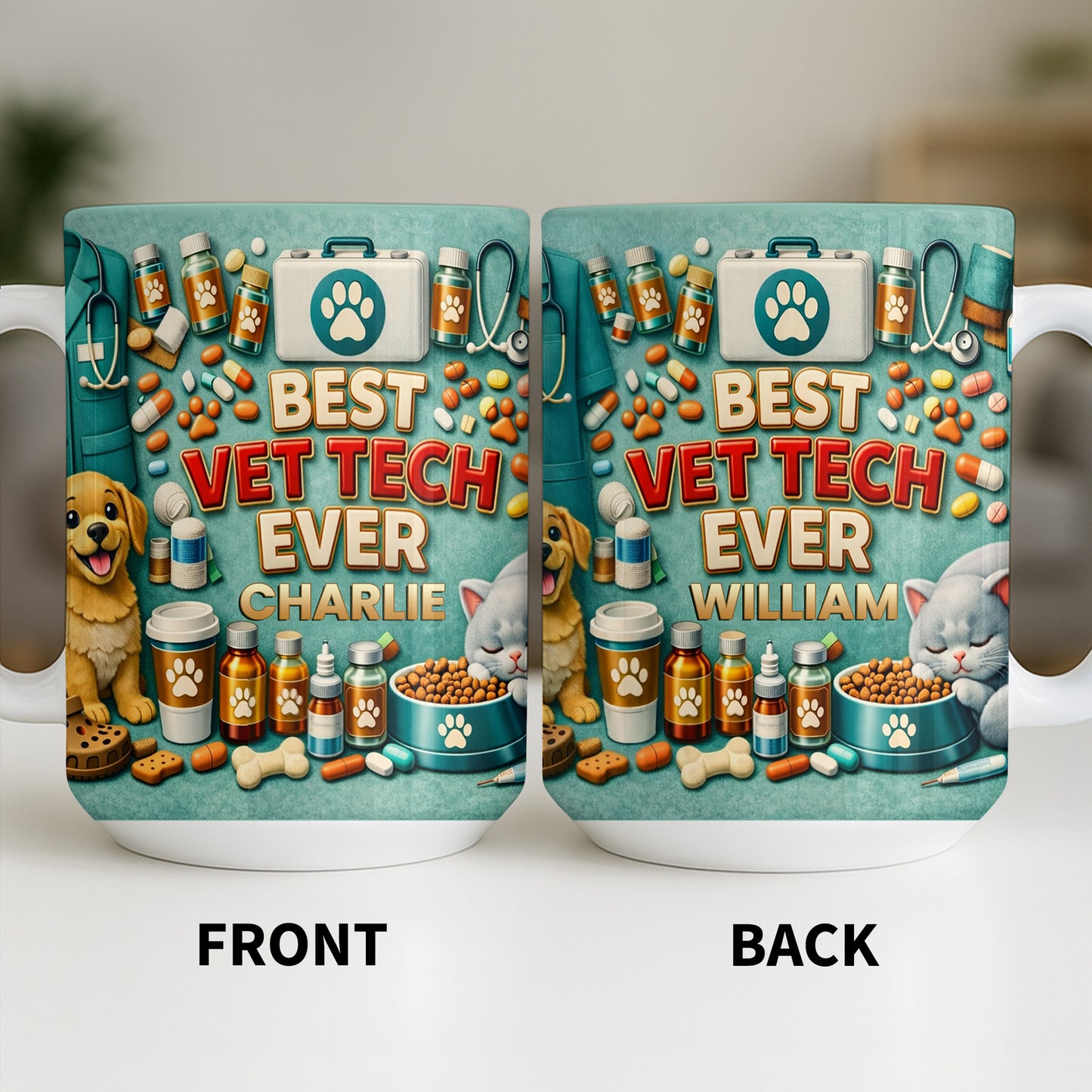 Best Vet Tech Ever, Dog Cat Love