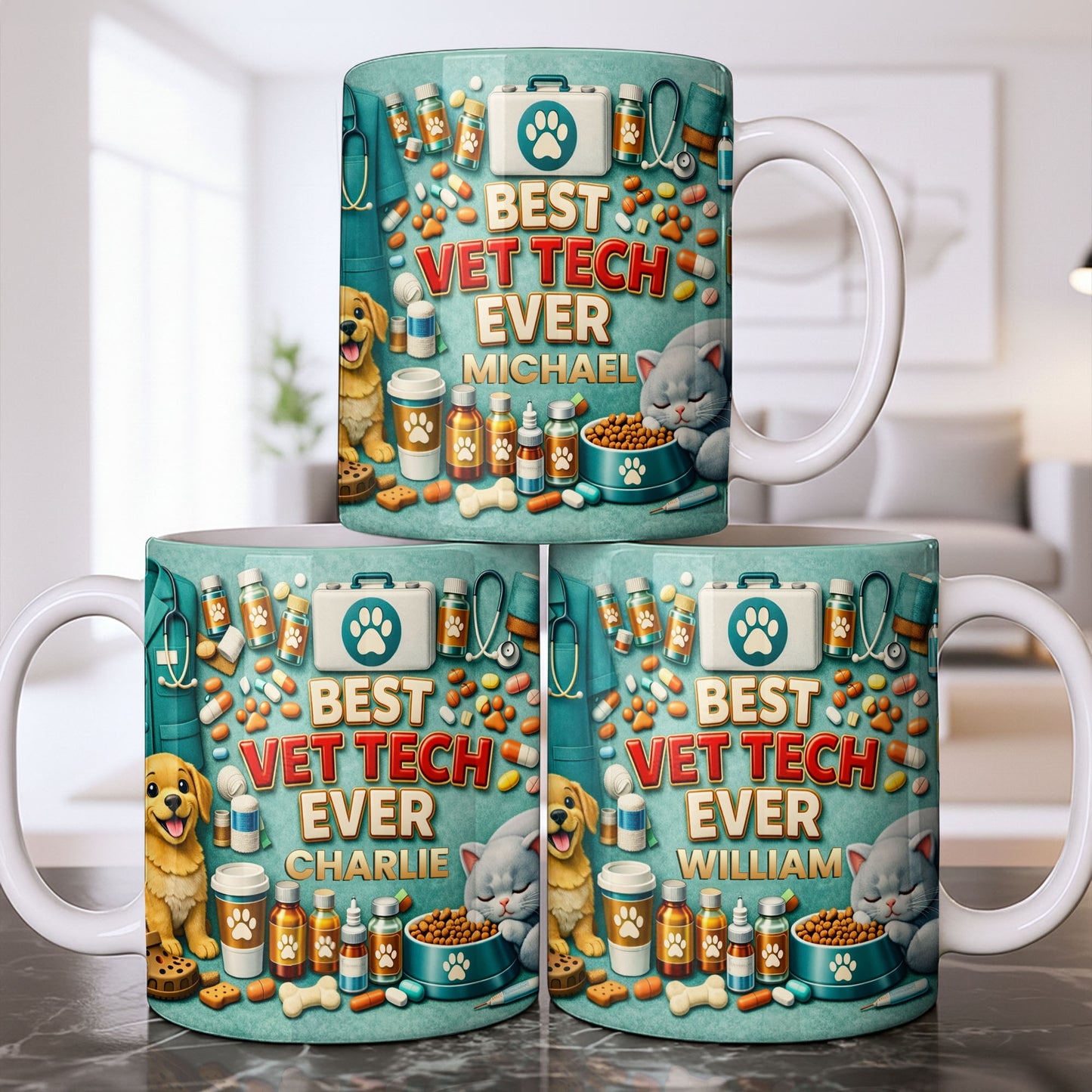 Best Vet Tech Ever, Dog Cat Love