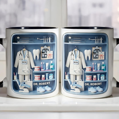 Doctor Of Dental Medicine Teeth And Medical Tools Design