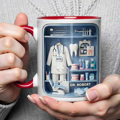 Doctor Of Dental Medicine Teeth And Medical Tools Design